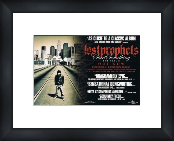 PROPHETS Start Something - Custom Framed Original Ad