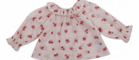 Louis Louise Blouse Fleurs Lilie Pale pink `3 months,18