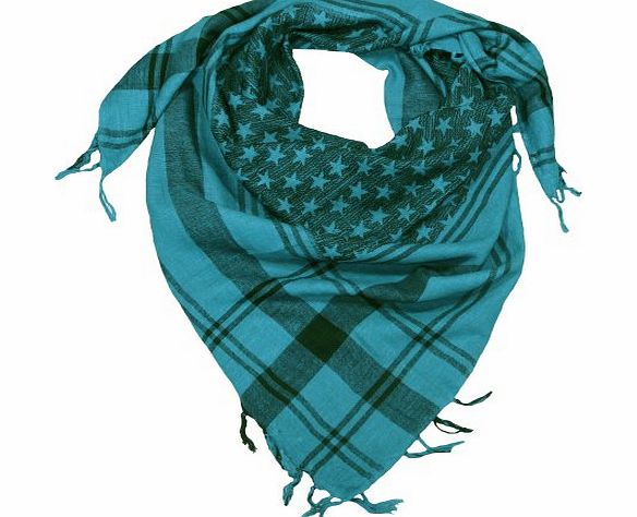 LOVARZI Star Scarf Blue Lovarzi - Cotton Fashion Scarfs for Men and Women - Boys scarves - Winter and Summer