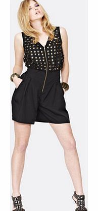 Embellished Studded Playsuit