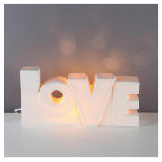 Words Ceramic Lamp