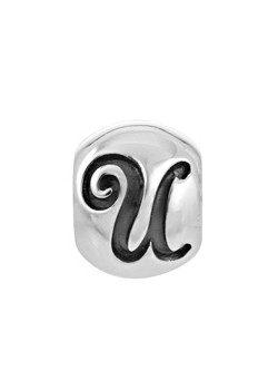 Silver Letter U Charm 1180220-U