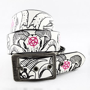 Lowlife Void Belt - White