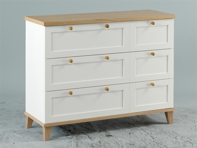 Boston 3 Drawer Chest Small Single (2