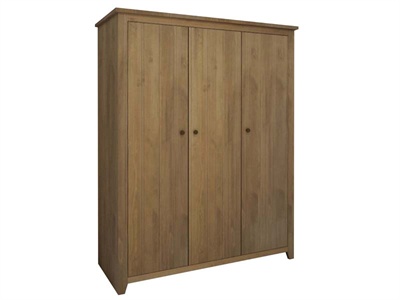 Havana 3 Door Wardrobe Small Single (2