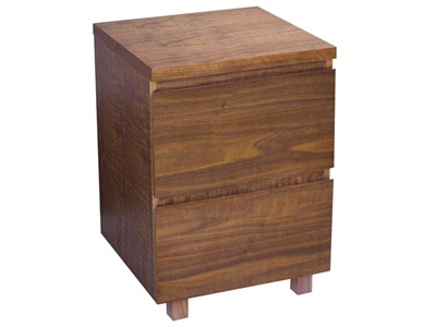 Malvern 2 Drawer Bedside Cabinet Small Single