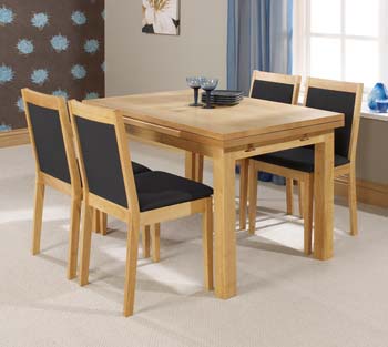 Ora Rectangular Extending Dining Set with Dining