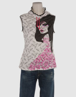 TOP WEAR Sleeveless t-shirts WOMEN on YOOX.COM