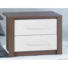 2 Drawer Bedside Cabinet