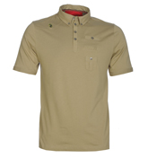 Caines Camel Polo Shirt