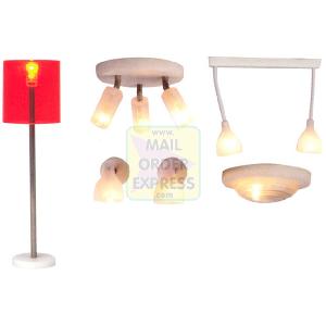 Dolls House Stockholm Lamp Set 1 18 Scale