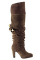 highway tie detail high-leg boot