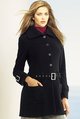 hip belted coat