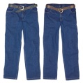 pack of two leather belts