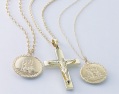 solid crucifix pendant