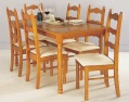 solid wood dining set