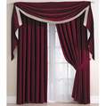 velour pleated curtains