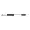 Standard 3.5mm mono jack to 6.3mm mono jack 3m