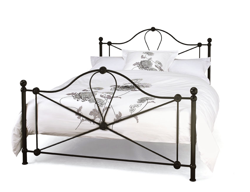 Black Double Bedstead