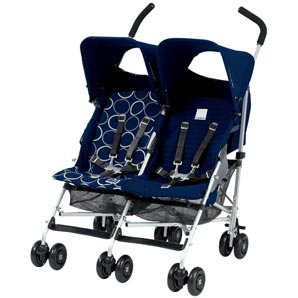 Rally Twin Pushchair- Insignia