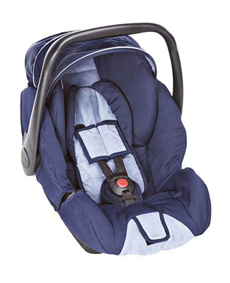 Techno XLR Recaro Car Seat Navy/Soft Blue