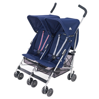 Twin Triumph Stroller in Navy