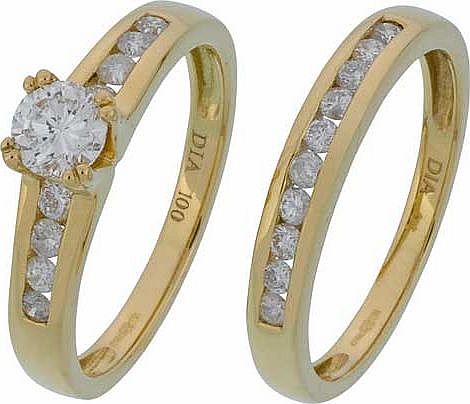 18ct Gold 1ct Solitaire Diamond