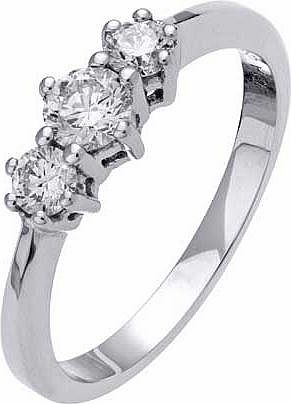 18ct White Gold 0.5ct Diamond