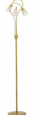 Madrid Floor Lamp - Antique Brass