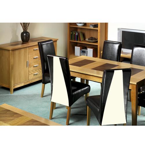 Madrid Oak Dining Set (5`Table + Sideboard)