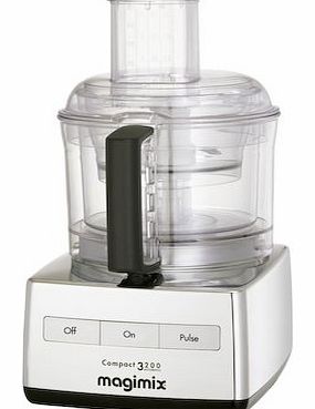 18327 3200 Food Processor, Chrome