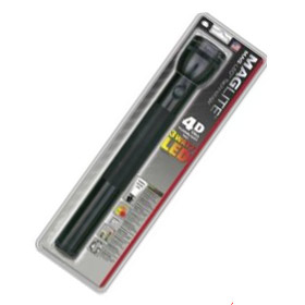 Torch D Cell x4 - Black - 3Watt LED - Ref. ST4D016U - CLEARANCE