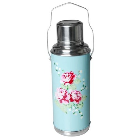 English Rose Vacuum Flask