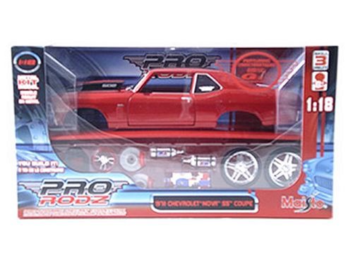 Diecast Model Chevrolet Nova SS (Kit) in Red (1:18 scale)