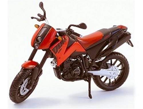 KTM 640 Duke 2 (1:18 scale in Red)