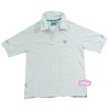 Majestic NY Yankees Plain Polo Shirt (Wht)