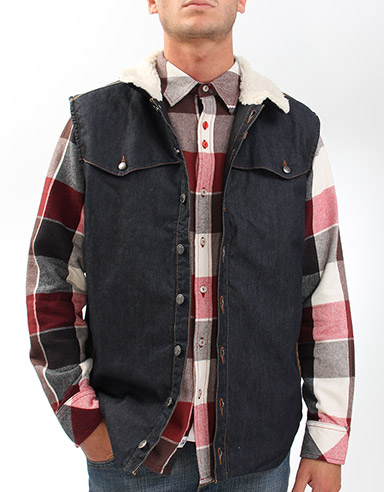 Denim Vest Denim gilet