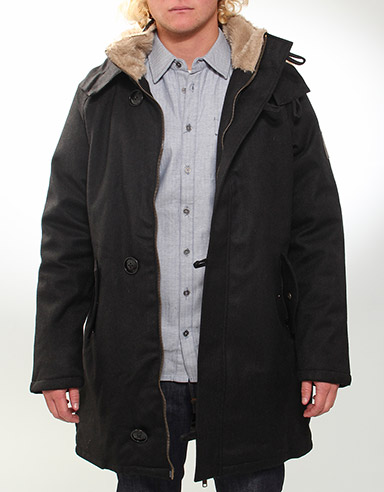 Long Raglan Parka Jacket