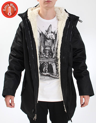 Raglan Parka Colab Jacket