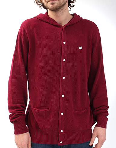 Roll Hooded Knit
