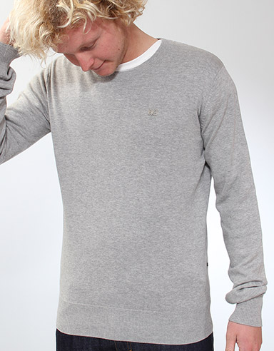Steel Flag Knit Crew neck jumper