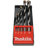 Makita 5 Pc Brikmaster Bit - Plastic Case