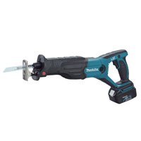 Bjr181Rfe 18v Cordless Reciprocating Saw Quick Change Blade   2 Lithium Ion Batteries 3Ah