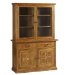 2 Door Sideboard & Glass Top Unit Set