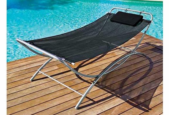 Malibu Single Garden Hammock - Black