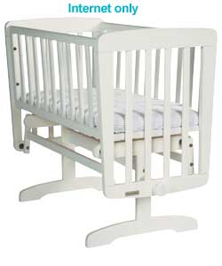 Crystal Gliding Crib - Ivory