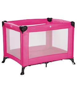 Travel Cot Pink