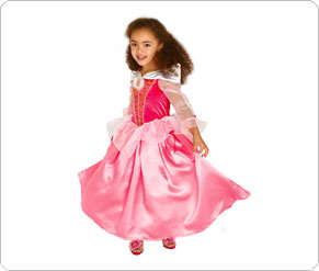 Sleeping Beauty Dress 5-6 Yrs