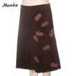 Feathered Skirt - Chocolate