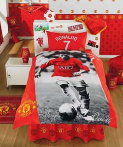 Ronaldo Single Duvet Cover Set